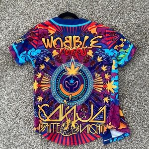 Ganja white knight baseball jersey